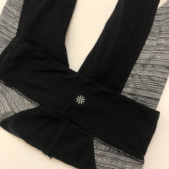 Athleta High Rise Jacquard Chaturanga Leggings - Picture 4 of 4